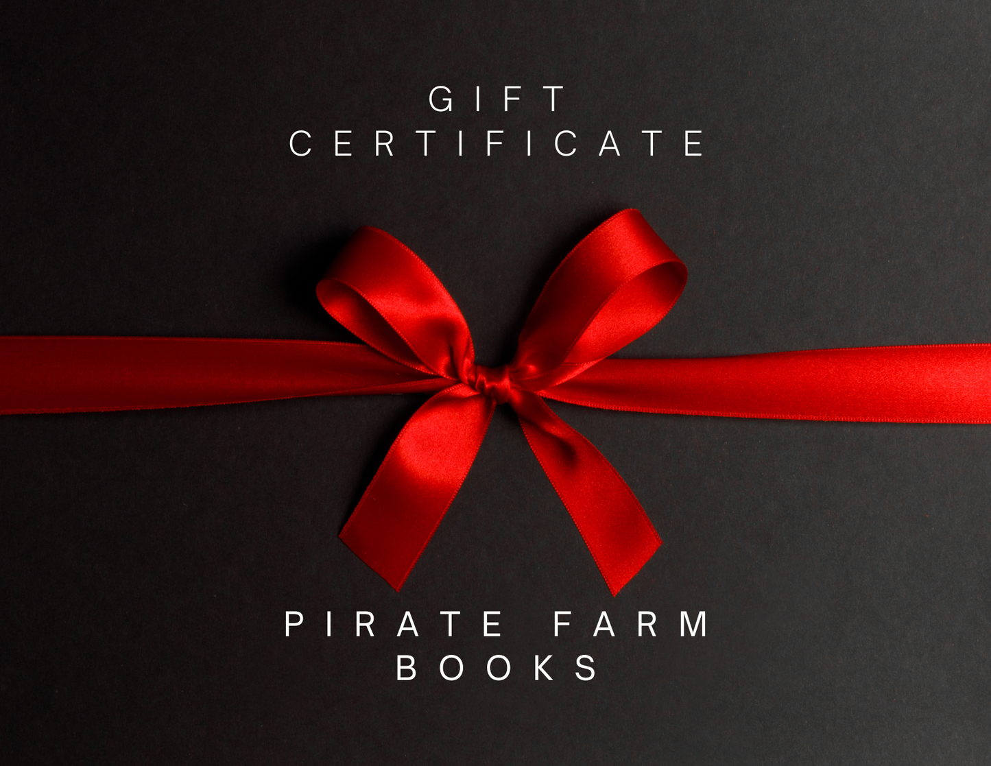 Pirate Farm Books Gift Card